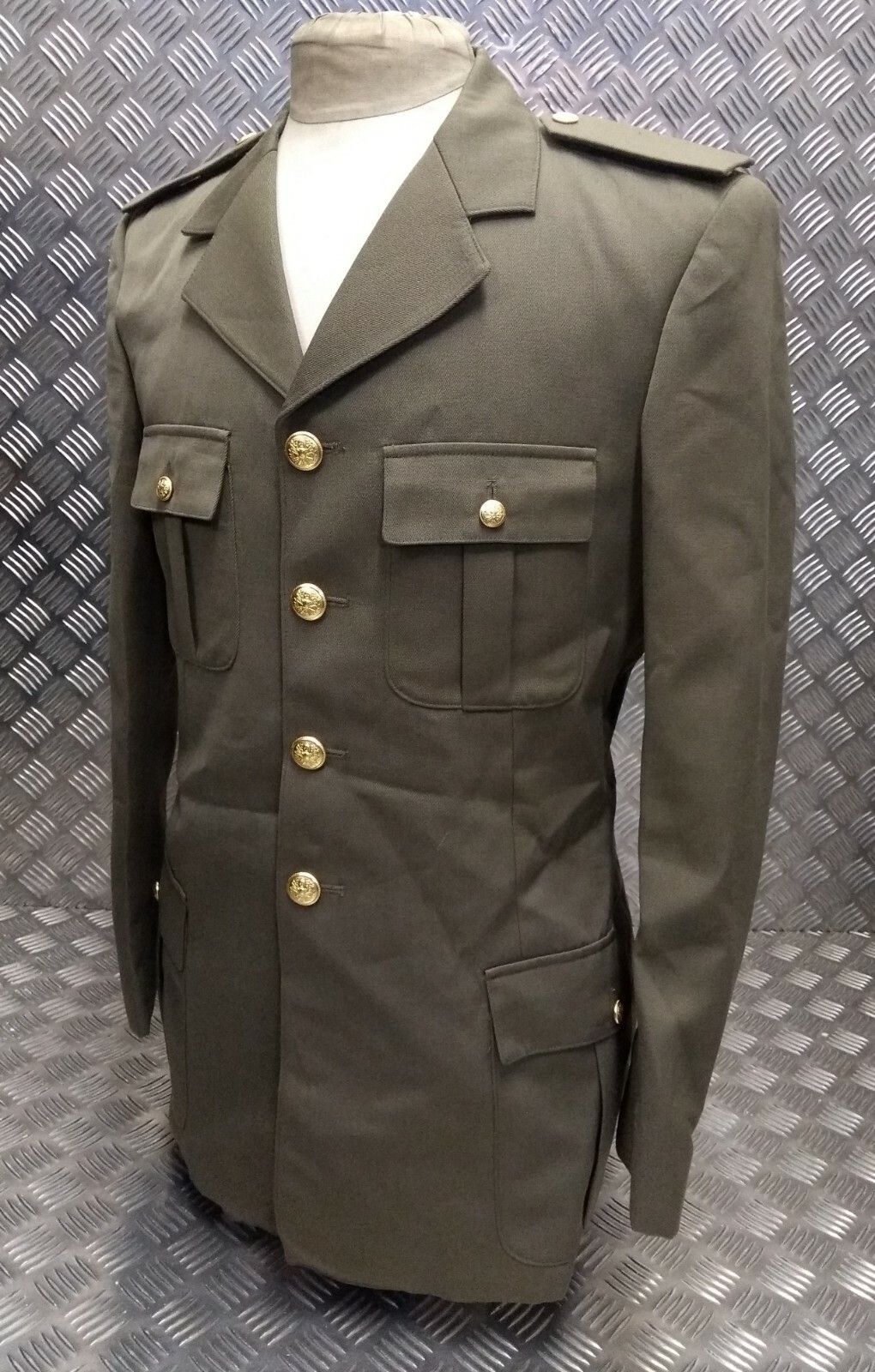 Militar Stlye Oficiales Uniforme Vestido Desfile Y Ceremonial Chaqueta Disfraz