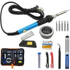 Soldering Iron Kit Electric 60W Adjustable Temperature Solder Gun Welding Tools