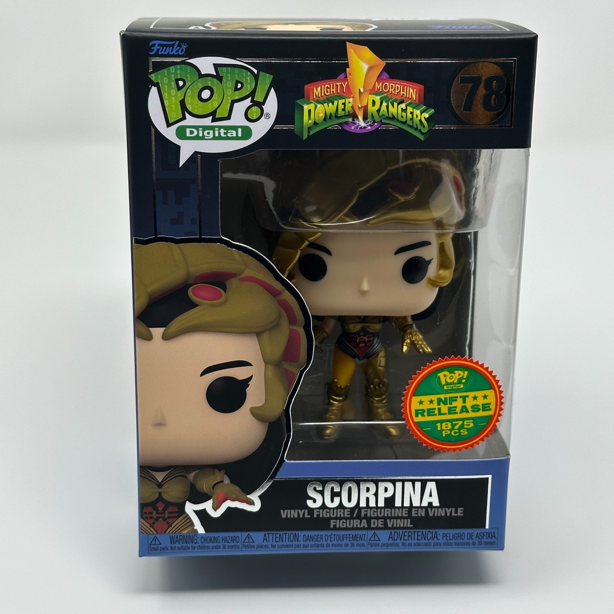 Funko Pop Digital POWER RANGERS SCORPINA 78 Legendary New