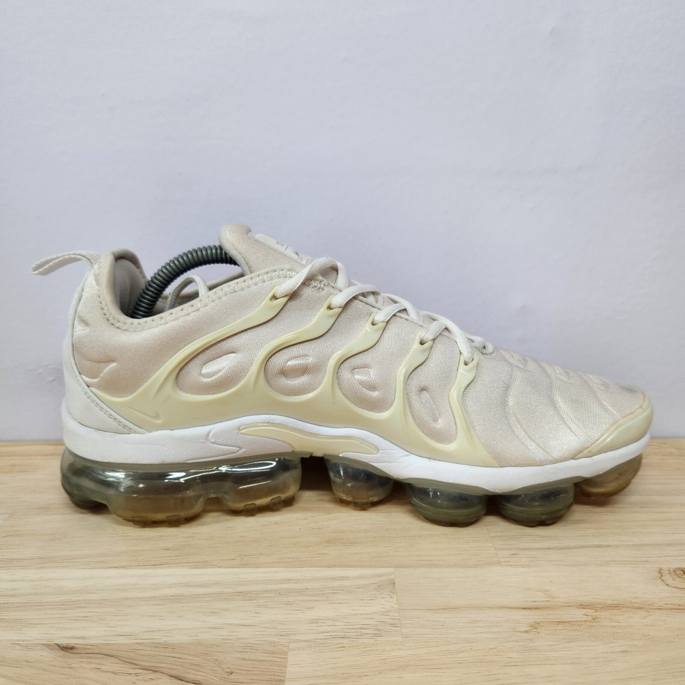 Nike Air VaporMax Plus Men's Size 9 Running Shoes White Pure Platinum