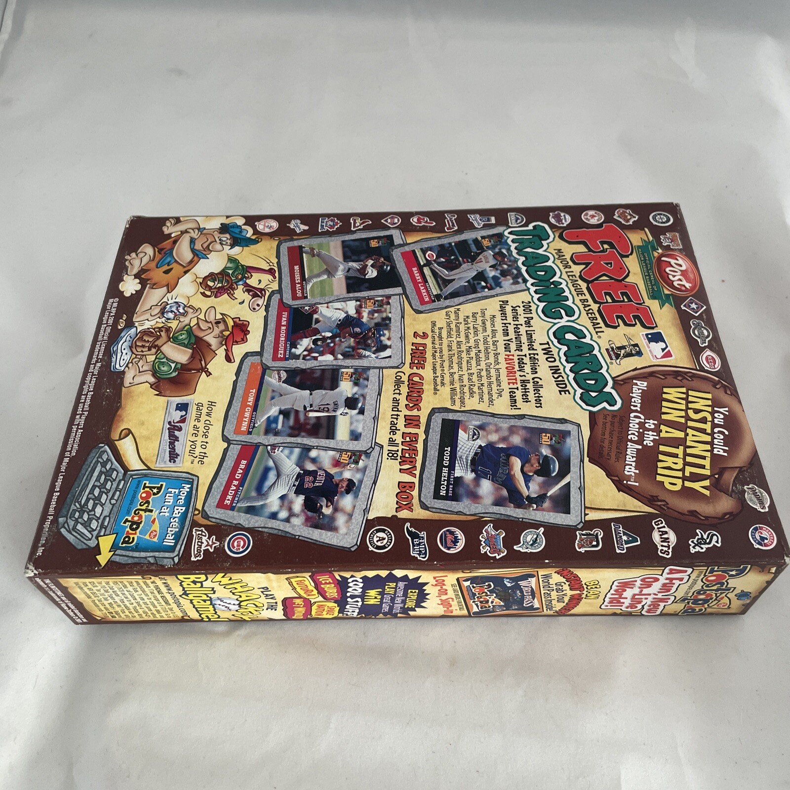 2000 post cocoa pebbles mlb trading card full /sealed cereal box with  McGwier 43000129517 | eBay