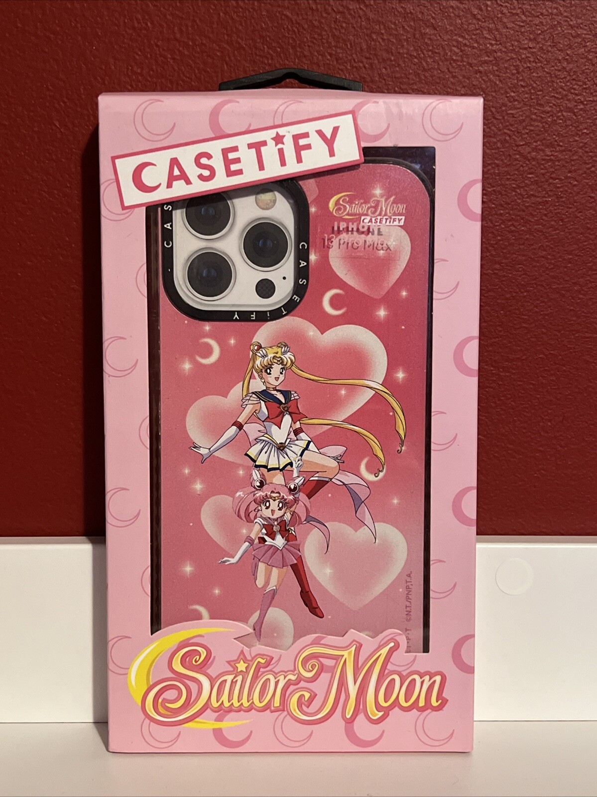 CASETiFY x Sailor Moon Chibi Moon iPhone 13 Pro Max Limited Edition Case Brand New-image