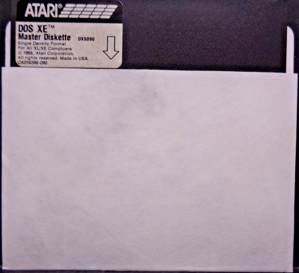 ATARI XL/XE -- DOS XE MASTER DISKETTE (ATARI DX5090 - DISK) #IM SD-FORMAT - Bild 1 von 1