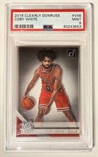 2019 Clearly Donruss Coby White Rated Rookie Variation #V56 PSA 9