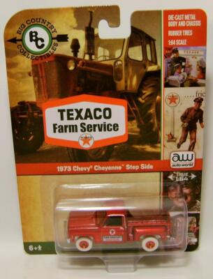 1973 '73 CHEYENNE STEP SIDE TEXACO RED CHASE AUTO WORLD BIG COUNTRY 2023 RARE