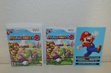  No Game Mario Party 8 Case, Manual,  Insert - Nintendo Wii