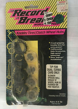 Record Breakers World of Speed Knobby/Clutch Wheel Tires Hasbro NEW Vintage 1989
