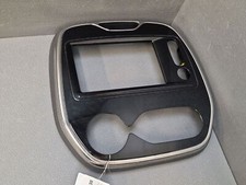 Bildschirm Armaturenbrett Autoradio Schwarz Chrom Für Renault Captur I