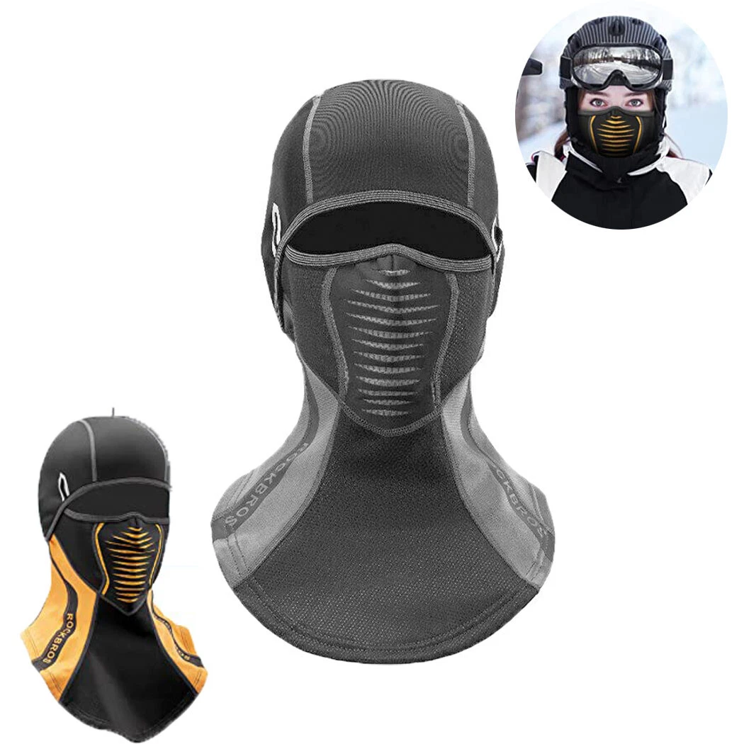 ROCKBROS Winter Full Face Mask Windproof Ski Balaclava Hood for Men Women
Opens in a new window or t