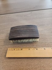 vintage U.S.A. Mohawk Shoe Boot Shine Brush Wood