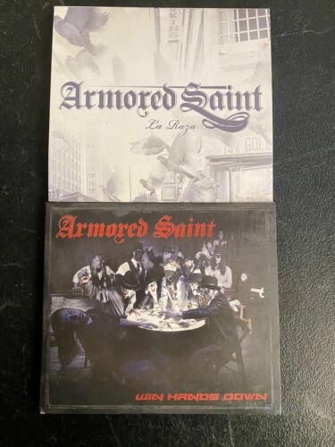 Armored Sain La Raza&Win Hands Down Cds! - Afbeelding 1 van 5