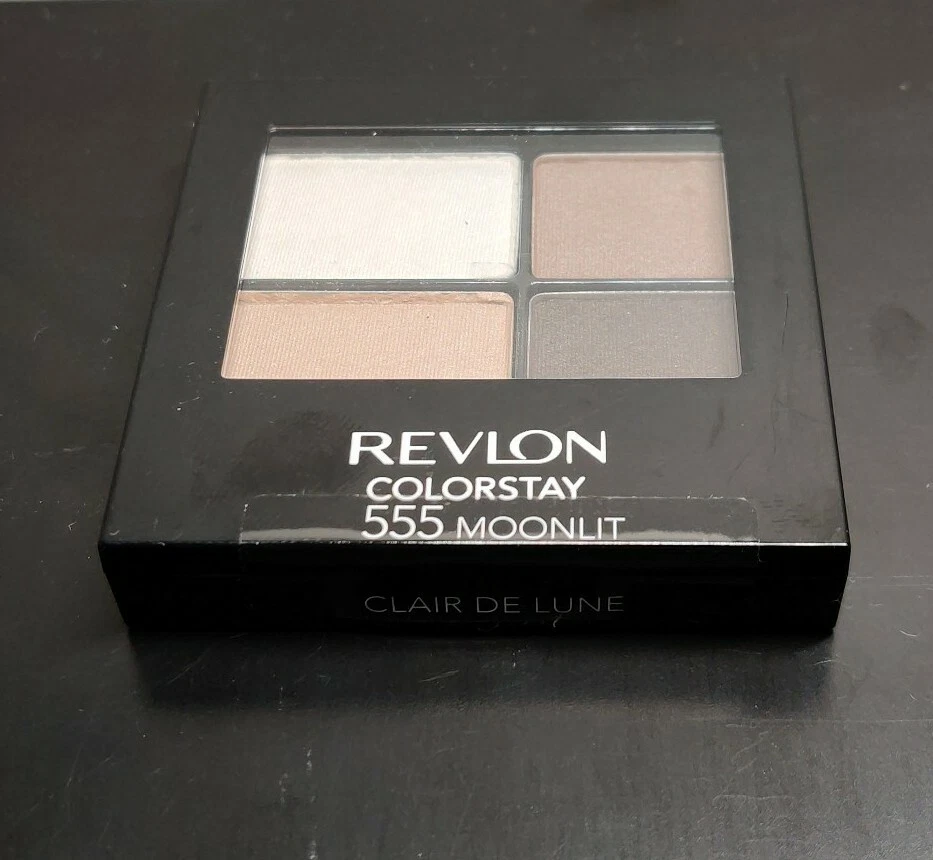 REVLON ColorStay 16 Hr Eye Shadow Quad 555 MOONLIT .16 oz. NEW!  - Image 2 of 2