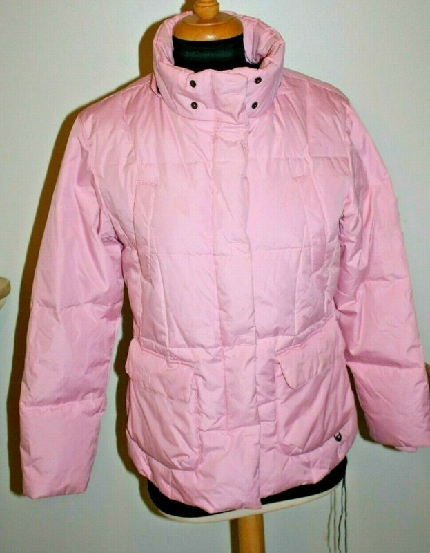Vintage Hawke & Co Girl's Pink Ski Snow Duck Down Performance Jacket Size XL 16