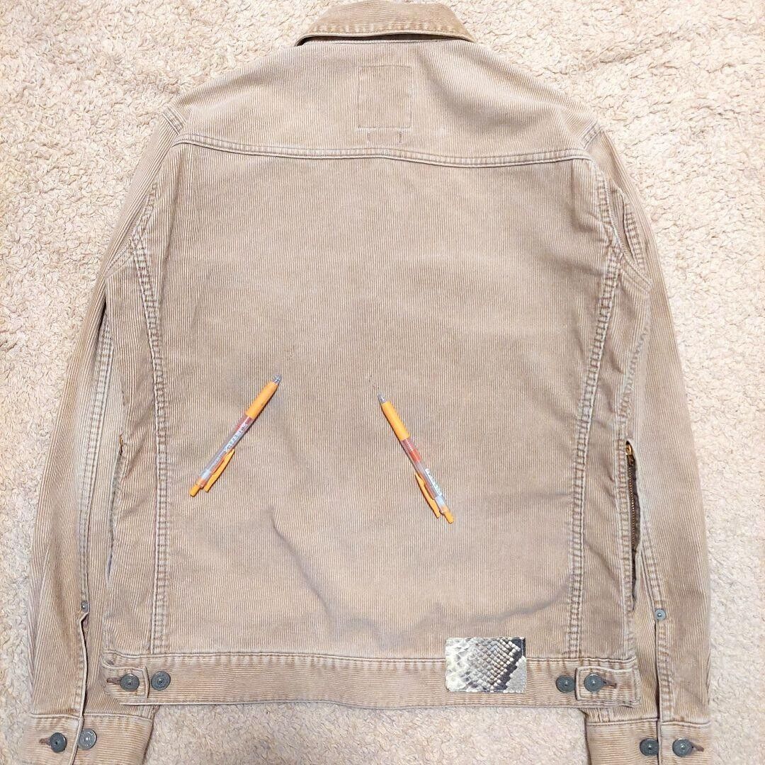 VISVIM 101 JKT CORDUROY SIZE 2 Beige Casual Mens 85% cotton VISVIM 101 JKT CORDUROY SIZE 2 Beige Casual Mens 85% cotton