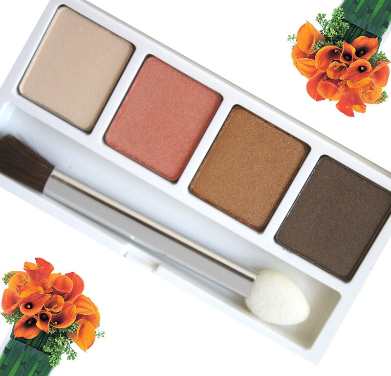 Clinique All About Eye Shadow Quad Olive in My Martini At Dusk Peach Pop 2G New eBay