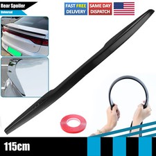 45 115cm Universal Car Rear Roof Lip V-style Spoiler Tail Trunk Wing Closs 45 115cm Universal Car Rear Roof Lip V-style Spoiler Tail Trunk Wing Closs