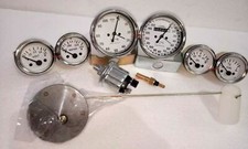 Smiths Electrical Temp+Öl+Volt+Kraftstoff+Tacho+Tacho 80 mm mit 3...
