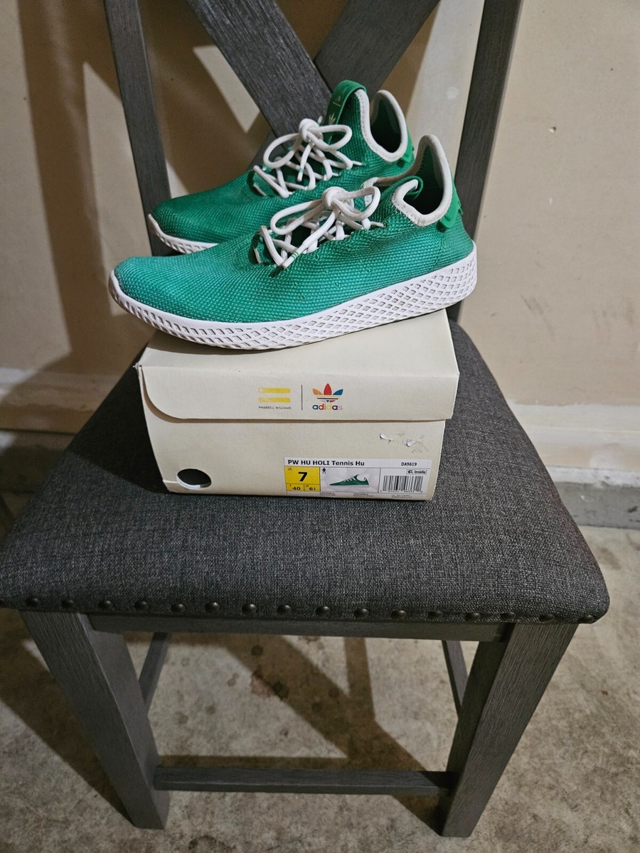 Hu Holi Adidas Pharrell Williams Tennis Green Shoes Pharrell Holi