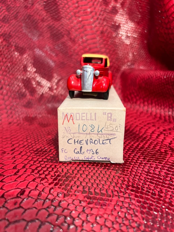 CHEVROLET Cabriolet 1936 fermé - R Modelli - Photo 4/4