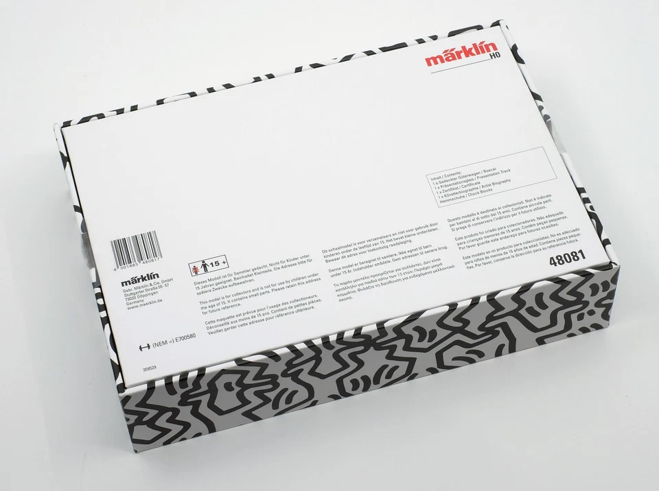 Marklin Message Wagen #1 48081  Keith Haring HO Gauge - Image 2 of 2