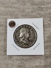 1954 Franklin Silver Half Dollar With Original Toning 50C 90% Silver