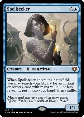 MTG Magic the Gathering Spellseeker (120/1455) Commander Masters LP