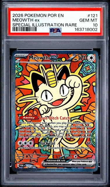 Meowth ex #121 (Perfect Order)