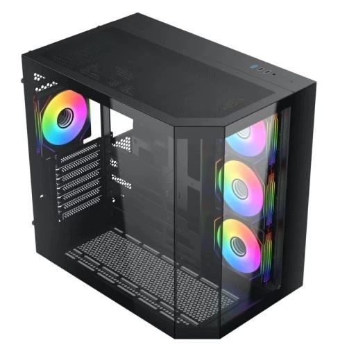 Powerful Gaming PC Ryzen 7 9700X RTX 5060 32GB RAM 1TB SSD Windows 11 WiFi RGB - Image 3 of 4
