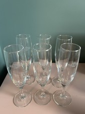 Retro Martini Champagne Flutes