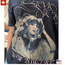 Remake Stevie Nicks Tour 2016/2017 Retro style Black T shirt Unisex NH23091