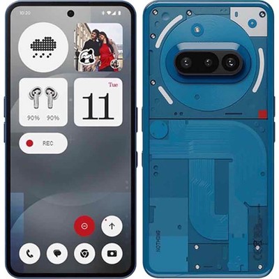 Nothing Phone (3a) ブルー 256GB 本体のみ Nothing Phone (3a) 5G Blue 256GB + 12GB Dual-SIM Factory Unlocked