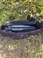 2 Impact LS-8AI Air-Cushioned Light Stand Tripod with Neewer Padded Case Extras