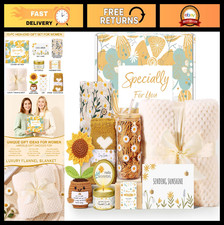 Self-Care Gift Basket for Women - Spa Gift Set, Thinking of You Care Package, Bi