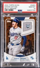 2024 50/50 Ohtani Relic Orange Foil Shohei Ohtani #SOR1
