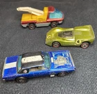 Hot Wheels Redline Lot Of 3: TNT Bird, McLaren, Heavy Weights Tow Truck