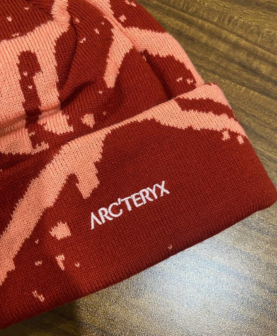 Arc'teryx Bird Head Toque Beanie Hat Red Wool Winter Ski Hat Unisex Gift NWT thumbnail 4