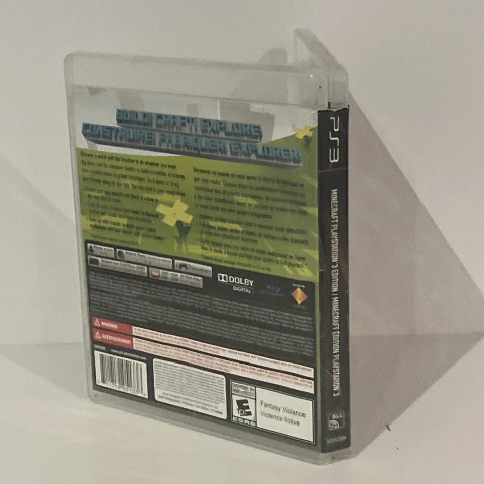 Minecraft: PlayStation 3 Edition (Sony PS3, 2014) With Inserts CIB Complete Used - Image 2 of 4