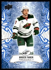 2024-25 Upper Deck Ice Brock Faber Minnesota Wild #90