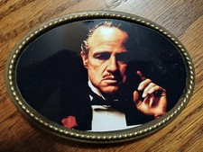 Godfather epoxy Photo Buckle. Movie 1972