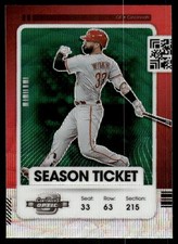 2021 Panini Contenders Optic Green Wave #26 Jesse Winker - BB