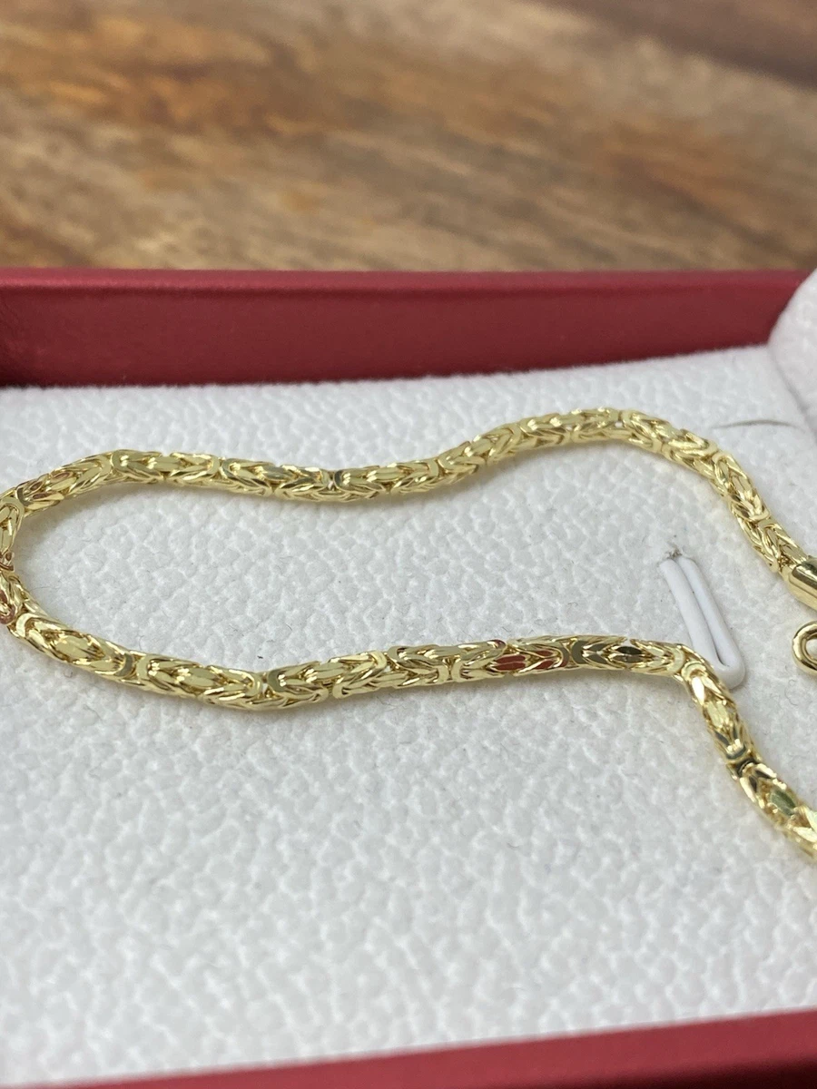 Byzantinisches Armband 10 Karat Gelbgold