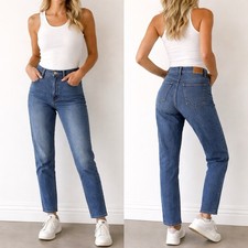 Levi  s 501 Skinny Jeans Women  s W25 L30 Blue Button Fly High Rise Denim