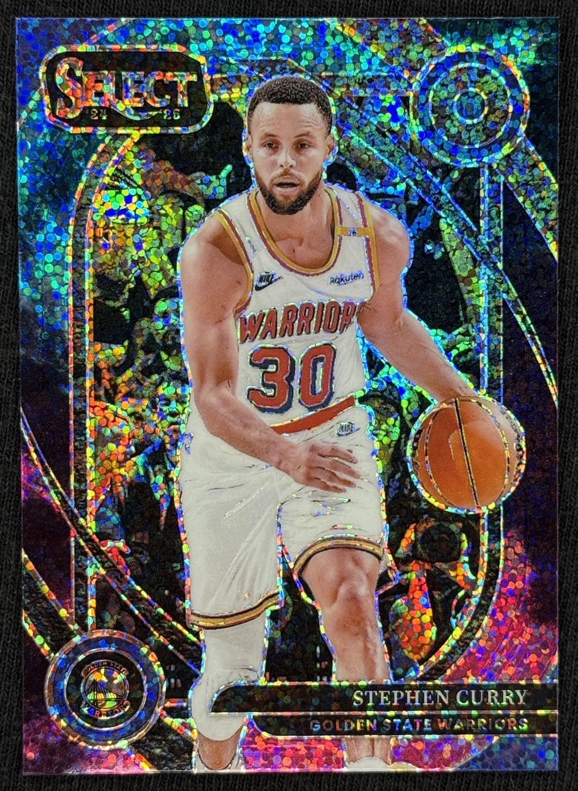 2024-25 Panini Select STEPHEN CURRY Courtside Cosmic Prizm SSP Rare