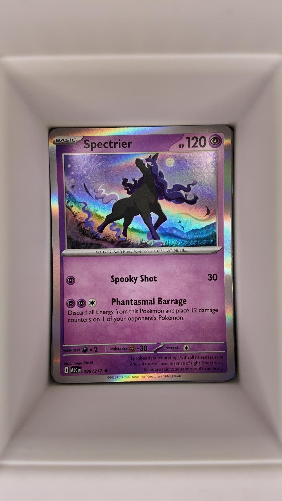 SPECTRIER 098/217 HOLO ME: ASCENDED HEROES LP
