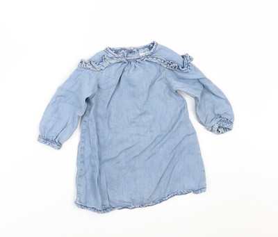Mädchenkleid UK-Größe 9-12 Monate NEXT A-Linie