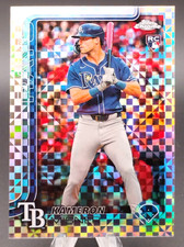 2025 Topps Chrome Baseball #130 Kameron Misner (Rays) Mege Box Refractor