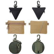 Men Tactical Wallet Pouch EDC Gear Coin Purse Hiking Key Card Holder Pocket Bags
