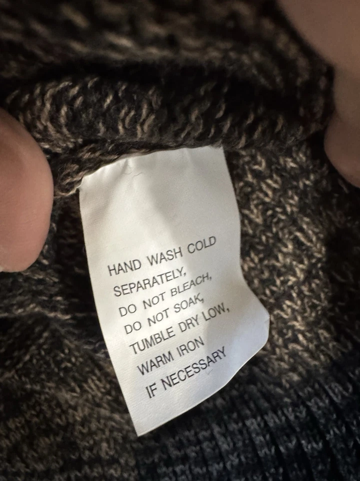 Pria Women Brown Black Green Turtleneck Sweater M - Image 4 of 4