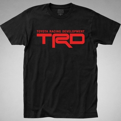 TRD T-SHIRT Toyota Racing Development tee Sport Truck Car Supra Tacoma Tundra