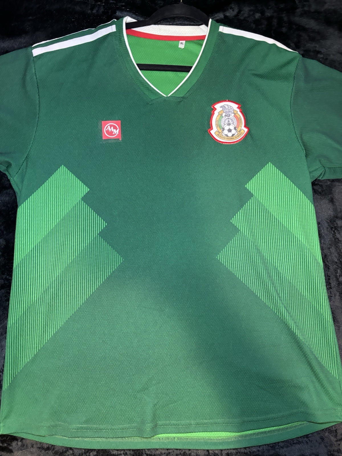 AAM Mexico National Team Soccer Jersey Green XL